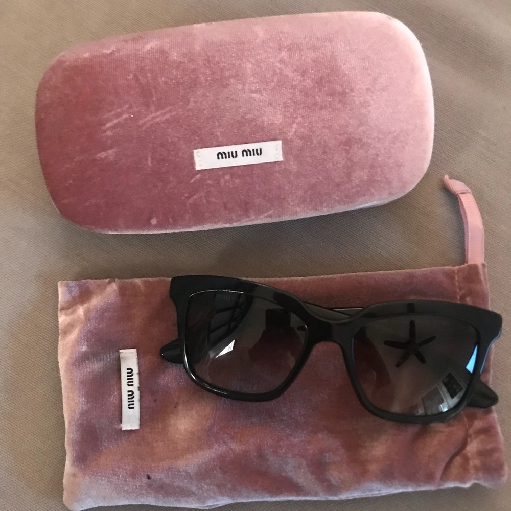 Miu Miu Crystal Rock Sunglasses